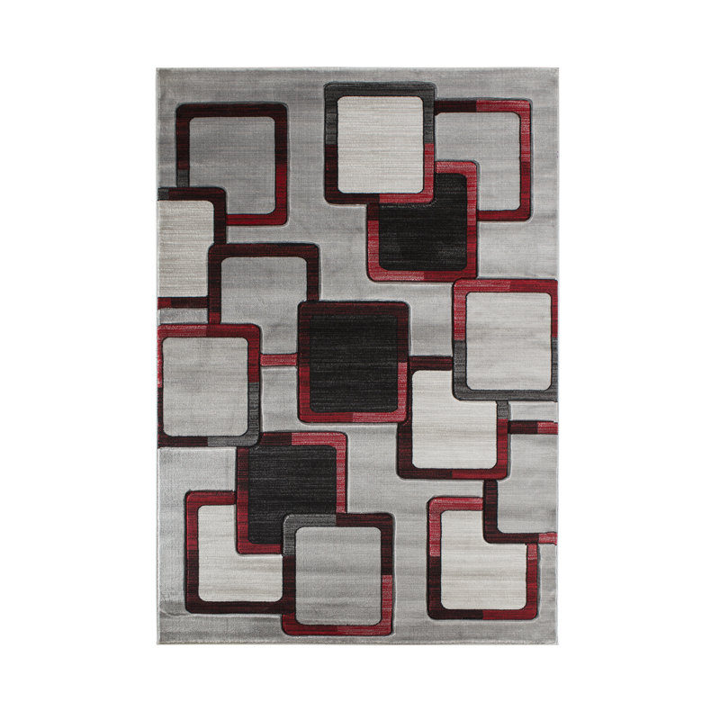 Adonia Geometric Indoor Rug, Rectangle 3'9" x 5'9"
