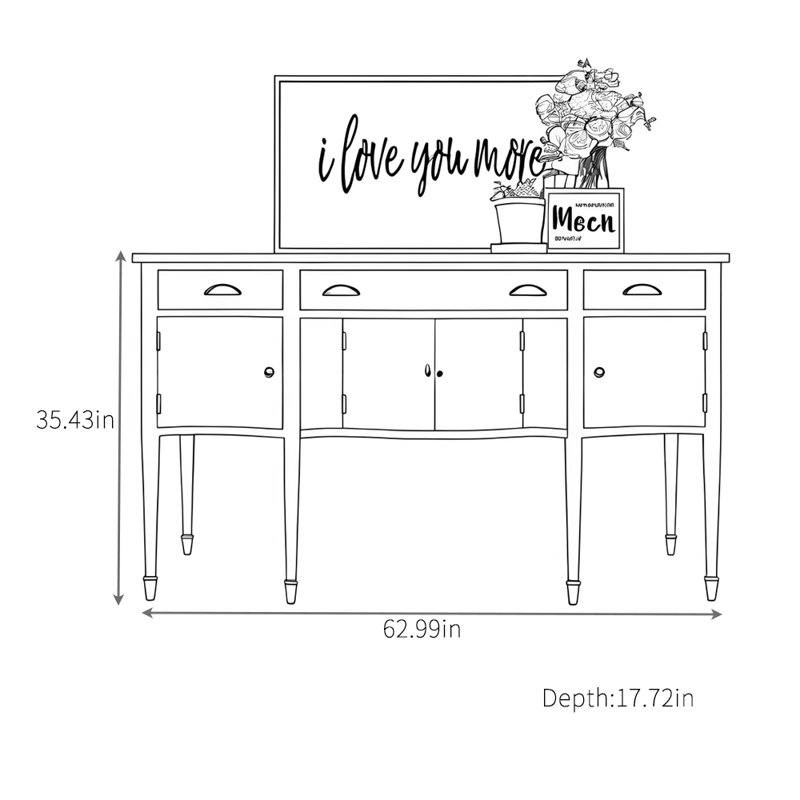 Simple And High-Quality Sideboard