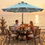 Parasol lumineux en oléfine 9 pi pour patio 9 pi-1061203555