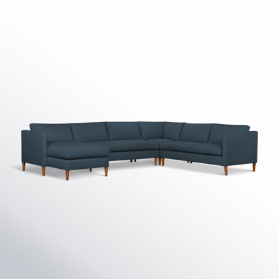 Clifford 4-Piece Upholstered Custom Sectional