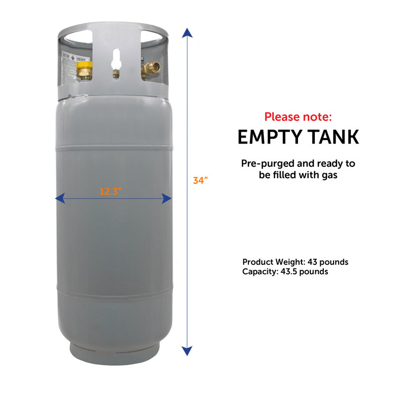 Flame King 43 lb Réservoir de propane