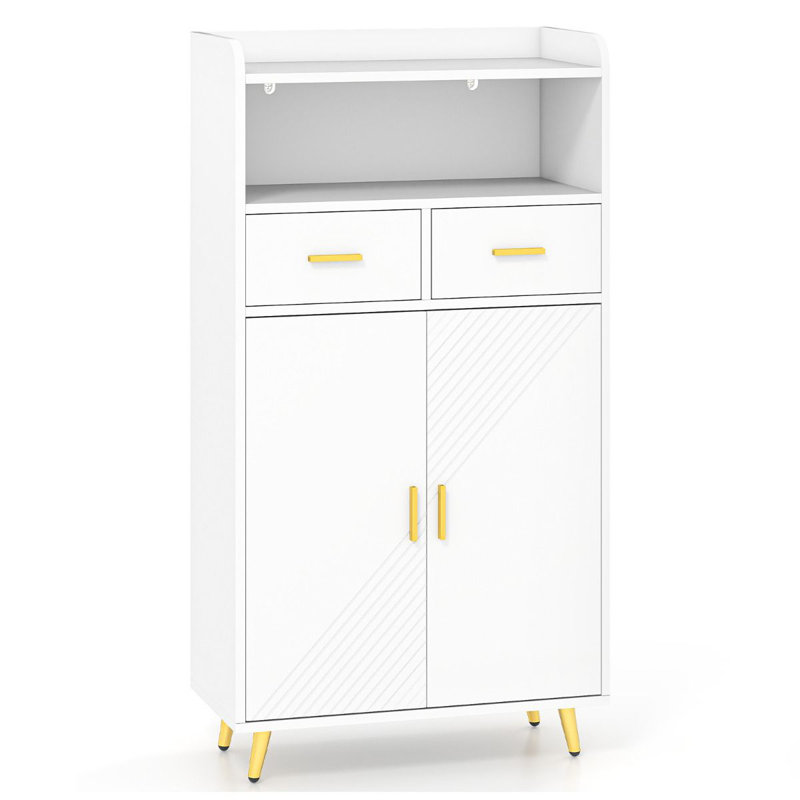 60cm Sideboard, White