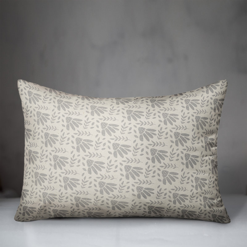  Housse et insert de coussin rectangulaire Simple Florals