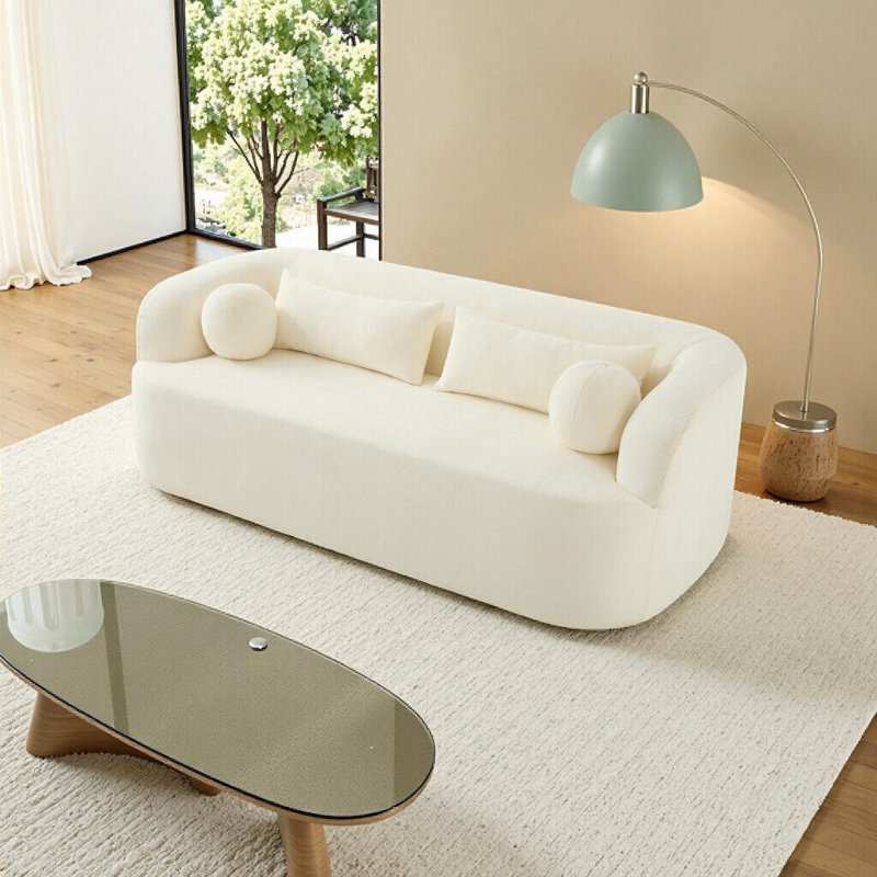 Canapé 86 po Chenille, Beige