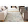 Castor Blue Ornamental Medallion Area Rug