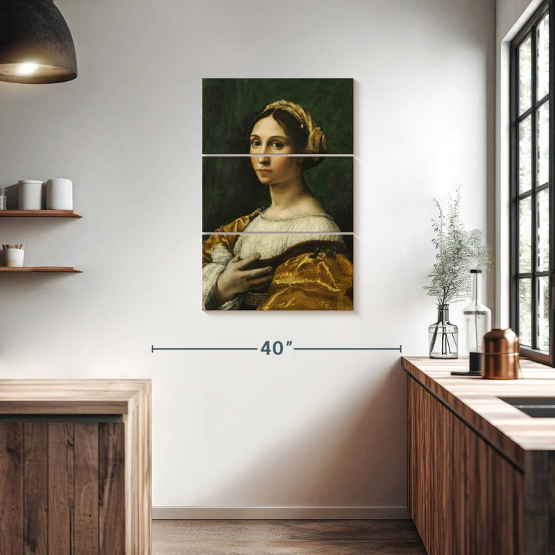 Portrait de jeune femme Leisha 1515-1520, H 38 po x l 24 po