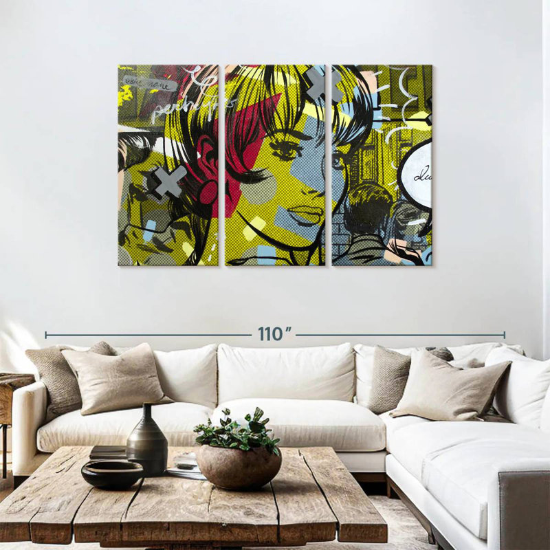 Leisha Man Hunter, 48" H x 74" W