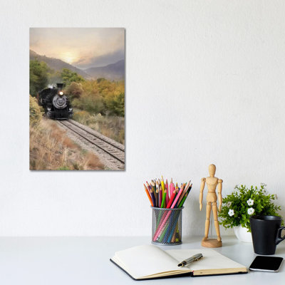 Durango Train at Sunset 1 Piece Wall Art on Canvas