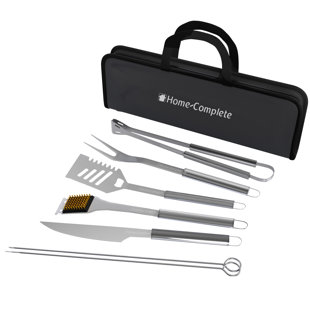 Stainless Steel Dishwasher Safe Grilling Tool Set