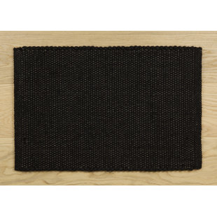 Solid Colour Wool Area Rug