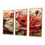 Ensemble de salon Lisette - Magnolias Wall Art-108461329-108461337