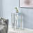 Datrell Glass Top End Table