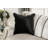 93.4" W Transitional Sofa, Silver