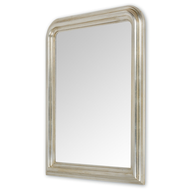Criswell Arch Wall Mirror, 111cm H x 83cm W x 5cm D, Silver