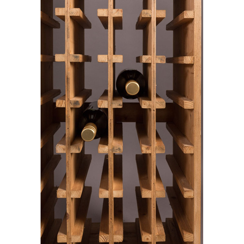 Claude Solid Wood Bar Cabinet