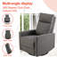 Canapé simple manuel inclinable Winback