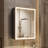 Maximes Recessed/Surface Mount Medicine Cabinet with Mirror, Defogger, Dimmer, Outlets & USBs and Interior Light-1244239023