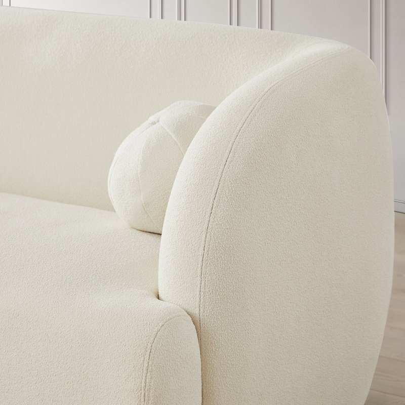 Canapé Anna Ivory Boucle