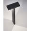 Black Integrated LED Metal Bollard Light