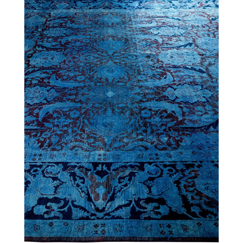 Fine Vibrance One-of-a-Kind 9' X 11'10" Hand Knotted Area Rug