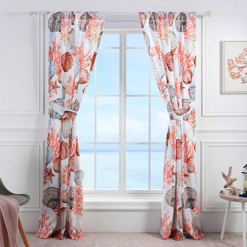 Greenland Home Fashions Beach Days Window Treatments