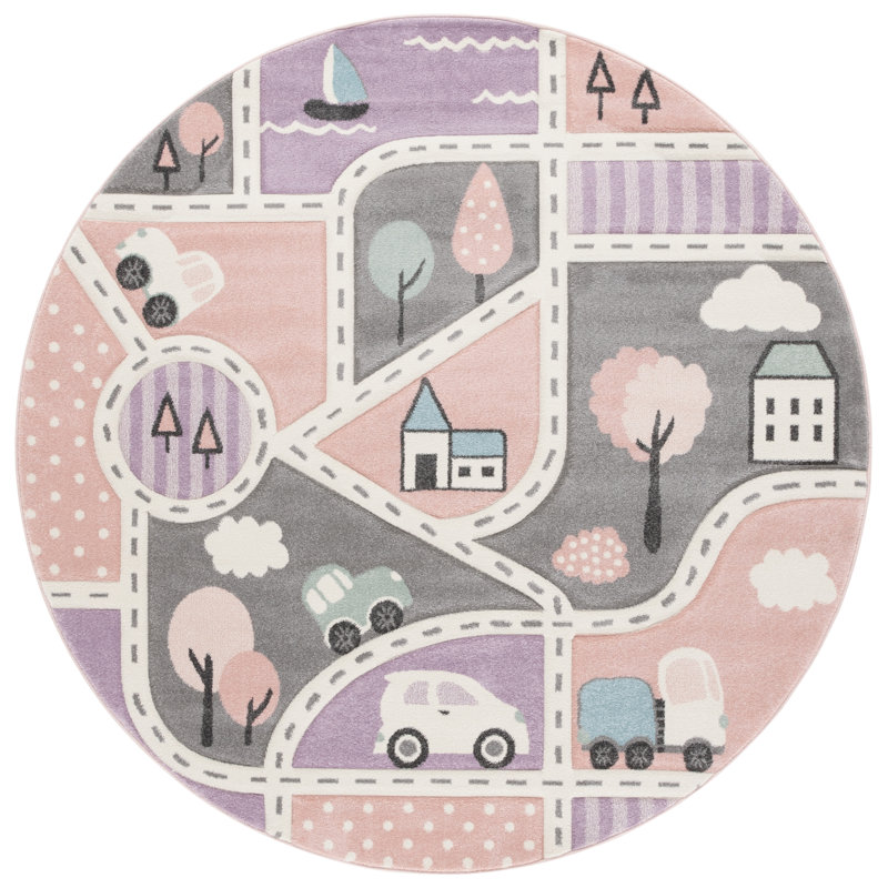 Barbery Performance Rug, Round 6'7"
