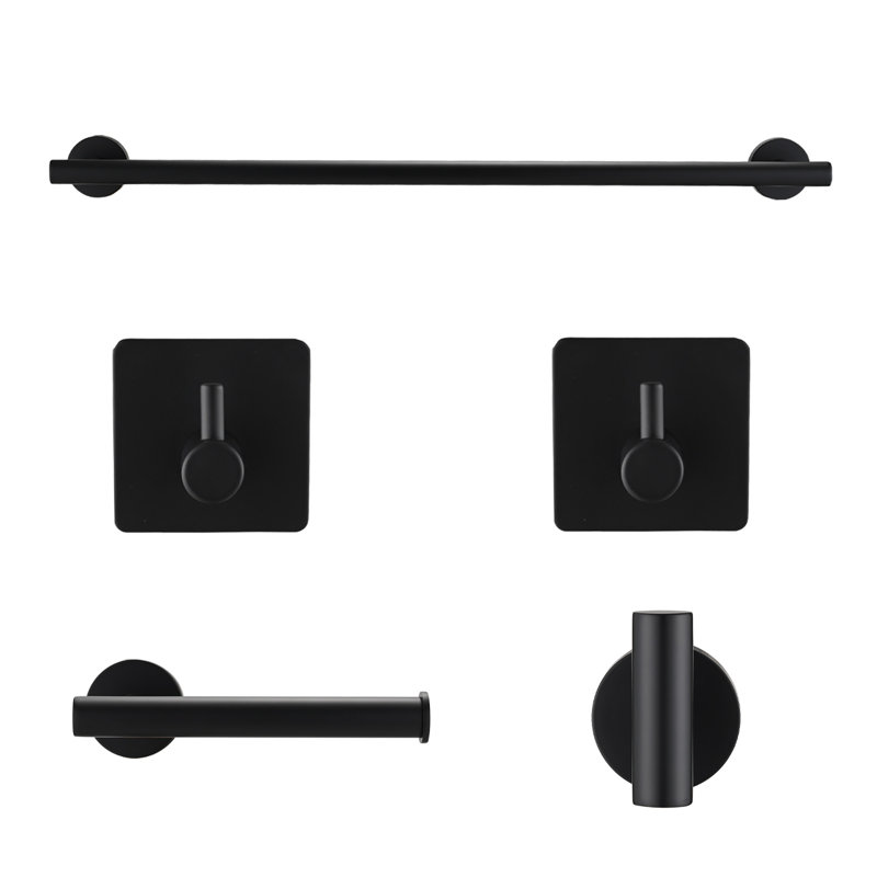 Ensemble de quincaillerie de salle de bain 5 pièces