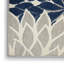 Tapis d'intérieur / extérieur bleu marine / ivoire / taupe Krista-1420159594
