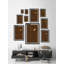Cool Afro Outline 1 Piece Single Picture Frame Wall Art-1266452112