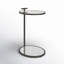 Ciro Metal & Mirrored Side Table-1074595656