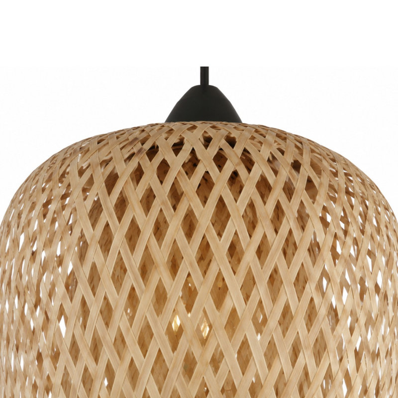Luminaire suspendu en osier Alisson