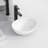 PLUSTEEL 13'' Ceramic Circular Bathroom Sink