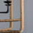 Cale Iron 4-Light Chandelier
