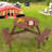 Circular Outdoor Wooden Picnic Table For Patio, Backyard, Garden, DIY W/ 3 Built-In Benches, 1720Lb Capacity-613169509-613169510