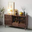 Buffet rayé en verre sculpté-132995263