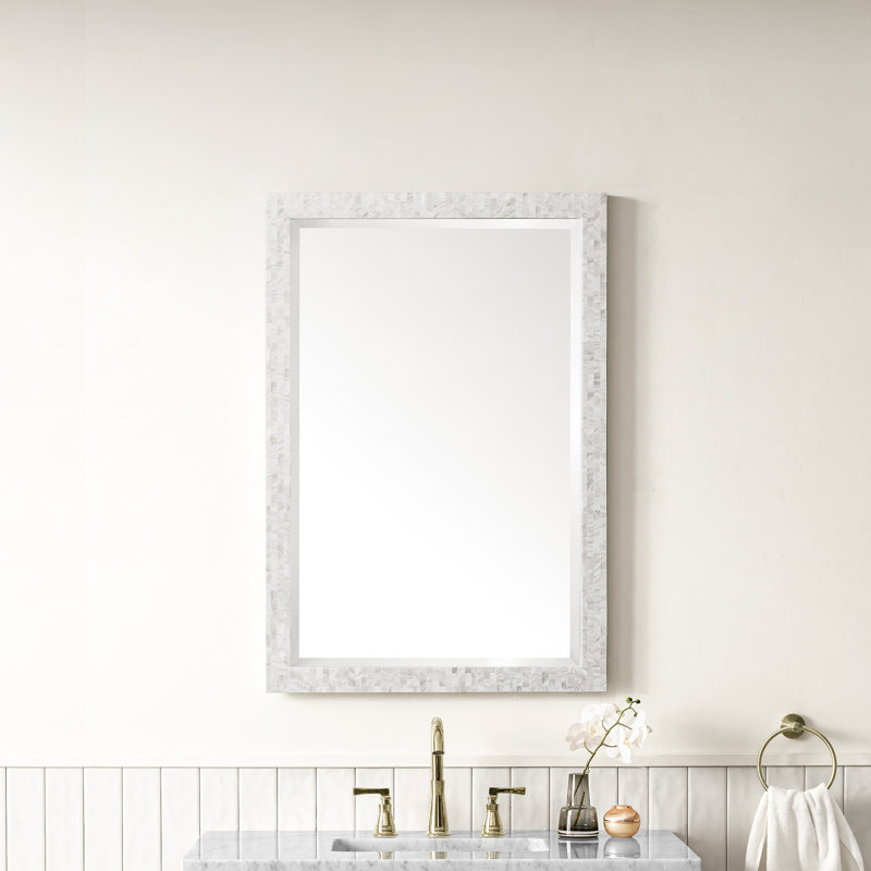 Callie Flat Beveled Wall Mirror
