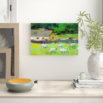 Arthur Pina - Wrapped Canvas Painting