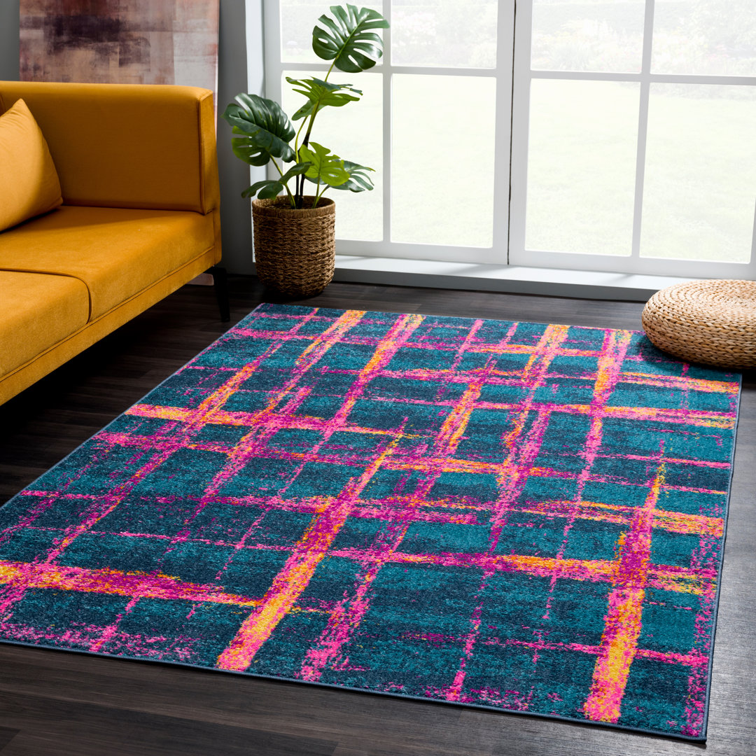 Nee Striped Indoor Rug Orren Ellis Rug 