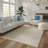 Traditional Floral Filigree Hand-Tufted Wool Indoor Area Rug-2052612778