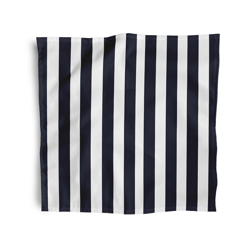 Ensemble de serviettes 4 pièces Caymen, L 18 po x L 18 po, Bleu marine
