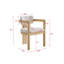Ensemble de 2 chaises de salle à manger rembourrées Modern Modern-1779455419