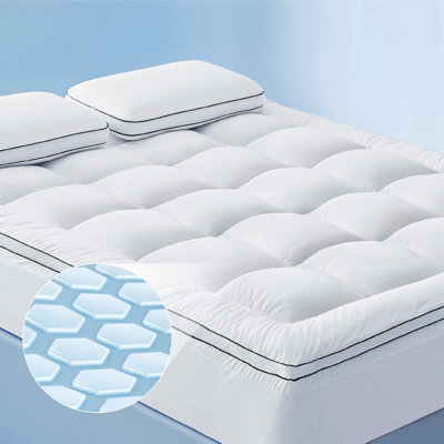 Bedsure Extra Thick Cooling Mattress Topper