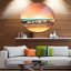 Majestic Rainbow over Seashore - impression d'art graphique-35062701-35062707