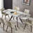 Extendable Dining Tables, Solid Wood Modern Design For Home Use