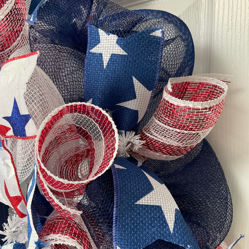 Couronne patriotique avec des bascules