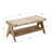 Corkhill Jute Upholstered Storage Bench