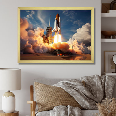 Lancement de la Navette spatiale Rayva II sur toile