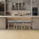 Rexalynn Upholstered Counter Stool with Solid Wood Frame