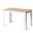 Space-Saving Wood Dining Table Set For 4, Dining Table Set With 2 Benches-1074248109-1074248108-1074248096