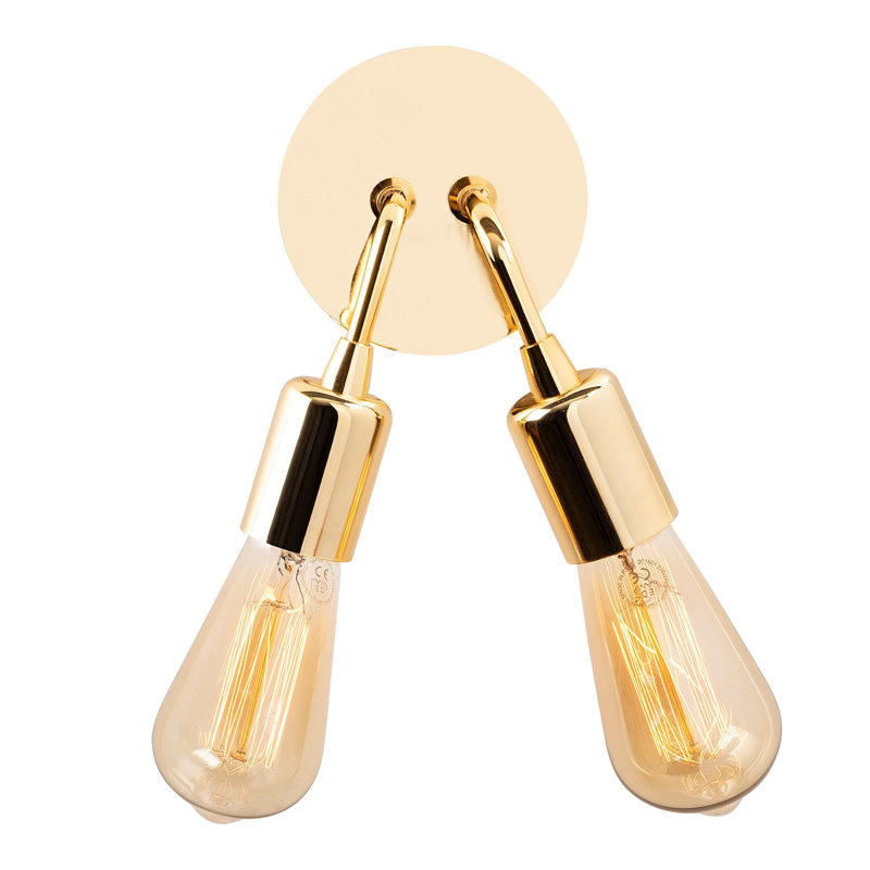 Loni Armed Sconce, Gold